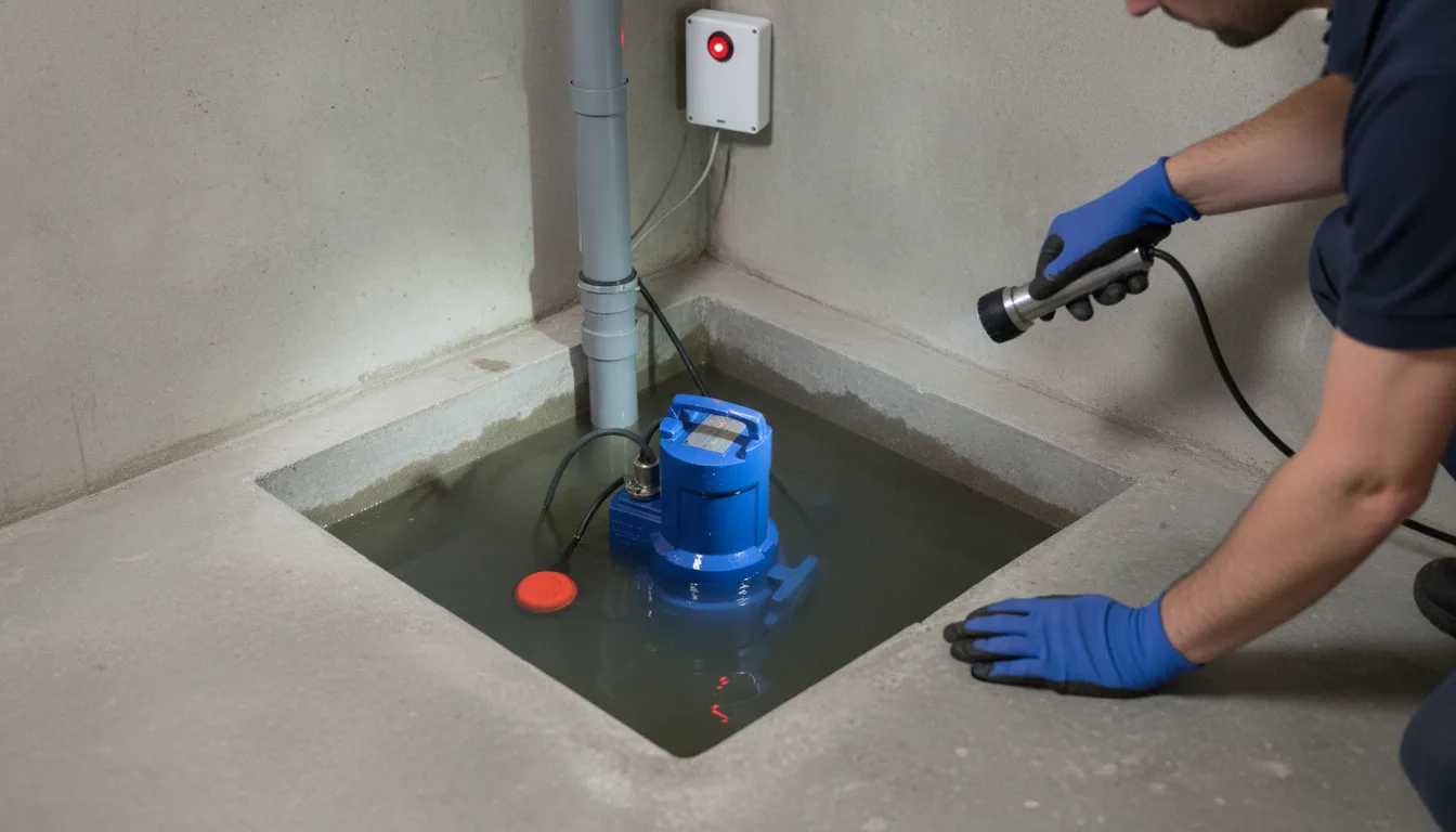 Dépannage pompe de relevage Nozay – problème / diagnostic